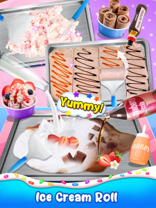 اسکرین شات 3 بازی Ice Cream Roll Frozen Desserts