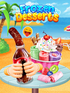 اسکرین شات 1 بازی Ice Cream Roll Frozen Desserts