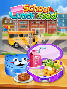 اسکرین شات بازی School Lunch Food - Lunch Box 4