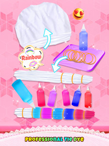 اسکرین شات 3 بازی Tie Dye Pro - Fashion Designer