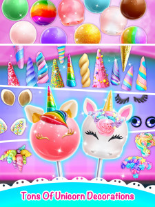 اسکرین شات بازی Unicorn Cake Pop Sweet Dessert 4