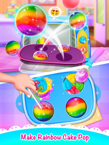 اسکرین شات 3 بازی Unicorn Cake Pop Sweet Dessert