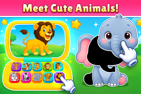 اسکرین شات 3 بازی Alphabet Laptop - Educational