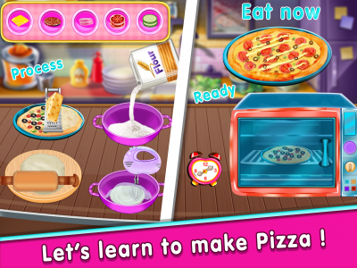 اسکرین شات بازی Fast food cooking games 4