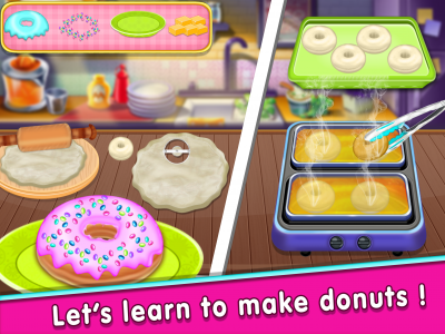 اسکرین شات بازی Fast food cooking games 3