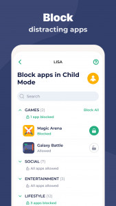 اسکرین شات 5 برنامه Parental Control - Kidslox
