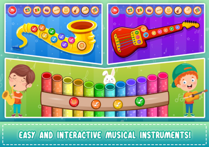 اسکرین شات بازی Kids Piano: Animal Sounds & musical Instruments 4