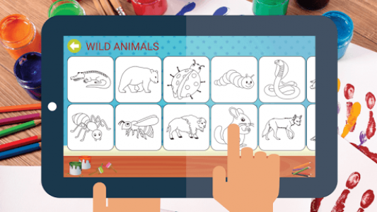 اسکرین شات بازی Coloring book for kids 4
