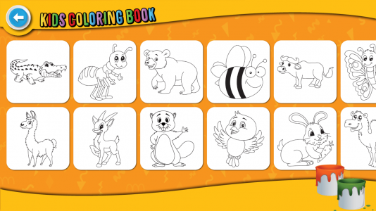 اسکرین شات بازی Animal Coloring Book for kids 2