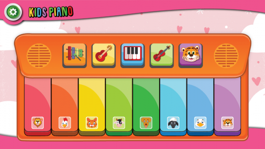 اسکرین شات بازی Kids Piano 2