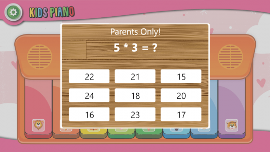 اسکرین شات بازی Kids Piano 3