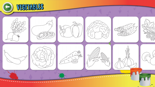 اسکرین شات 2 بازی Baby Coloring Games for Kids