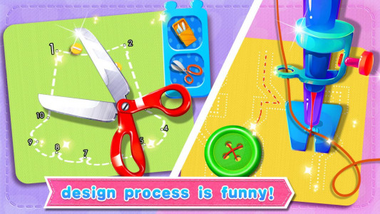 اسکرین شات بازی Baby Tailor - Clothes Maker 1
