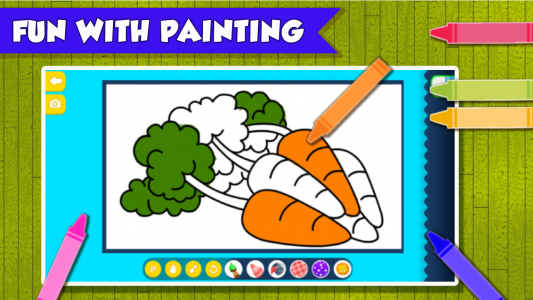 اسکرین شات برنامه Kids Coloring Games & Coloring Book for kids 3