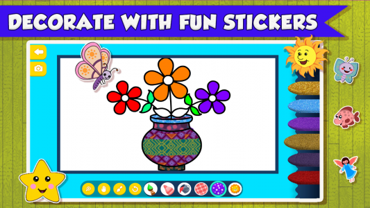 اسکرین شات برنامه Kids Coloring Games & Coloring Book for kids 8