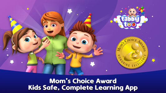اسکرین شات 1 برنامه TabbyToo - Kids Learning Games