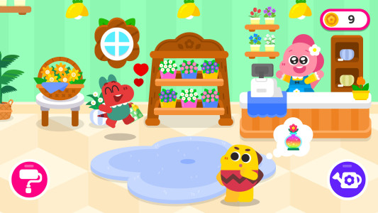 اسکرین شات 1 بازی Cocobi Flower Craft -kids, DIY