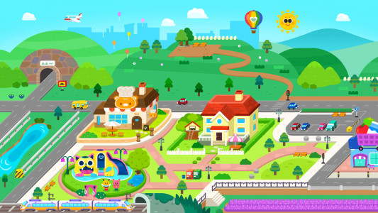 اسکرین شات 1 بازی Cocobi Life World - city, town