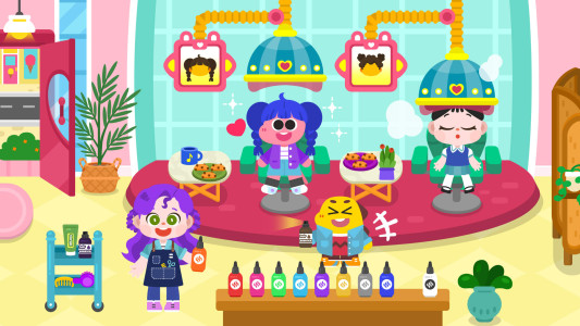 اسکرین شات 4 بازی Cocobi Life World - city, town