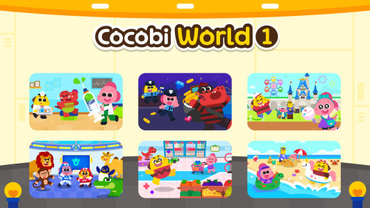 اسکرین شات 1 بازی Cocobi World 1 - Kids Game
