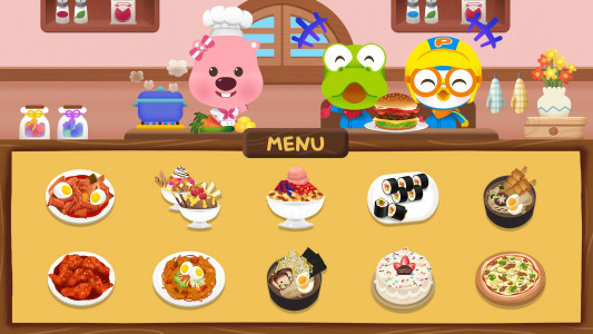 اسکرین شات برنامه Pororo Cooking Game - Kid Chef 2