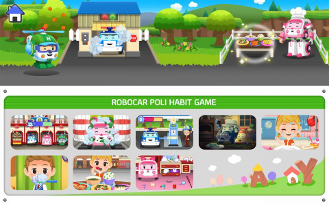 اسکرین شات برنامه Robocar Poli Habit - Kids Game Package 5