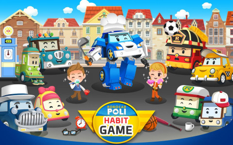 اسکرین شات برنامه Robocar Poli Habit - Kids Game Package 7