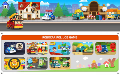 اسکرین شات برنامه Robocar Poli Job - Kids Game 2