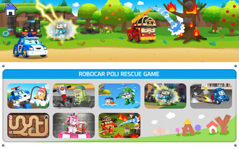 اسکرین شات برنامه Robocar Poli Rescue - Kid Game 2