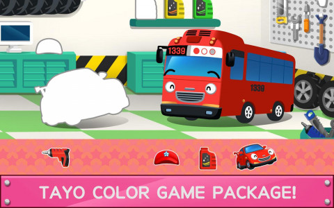 اسکرین شات برنامه Tayo Color - Kids Game Package 1