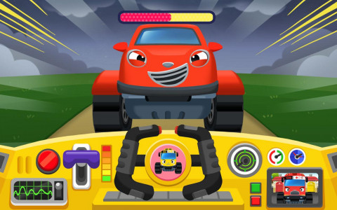 اسکرین شات برنامه Tayo Monster Truck - Kids Game 4