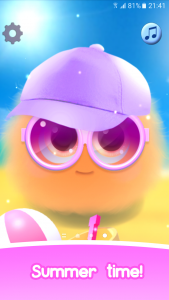 اسکرین شات برنامه Fluffy Orange Live Wallpaper 3