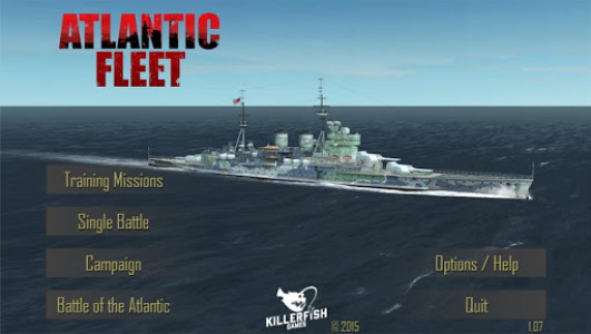 اسکرین شات بازی Atlantic Fleet Lite 1