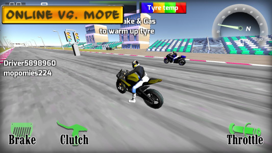 اسکرین شات 4 بازی Drag Bikes 3D - Motorbike race