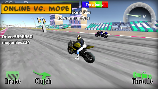 اسکرین شات بازی Moto Drag Racing 5