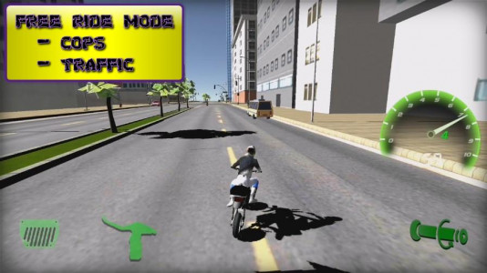 اسکرین شات بازی Moto Drag Racing Madness 3D 1