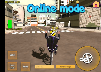 اسکرین شات بازی Wheelie Bike 3D 4