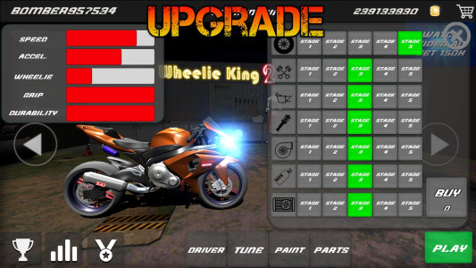 اسکرین شات 4 بازی Wheelie King 2 - motorcycle 3D
