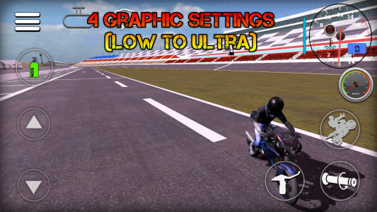 اسکرین شات 3 بازی Wheelie King 2 - motorcycle 3D
