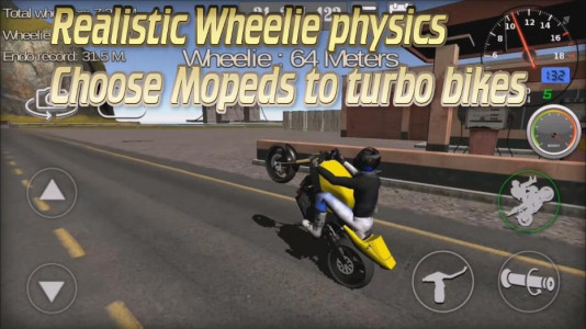اسکرین شات 1 بازی Wheelie King 3D - Realistic 3D
