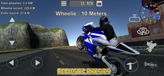 اسکرین شات 1 بازی Wheelie King 3D - Realistic 3D