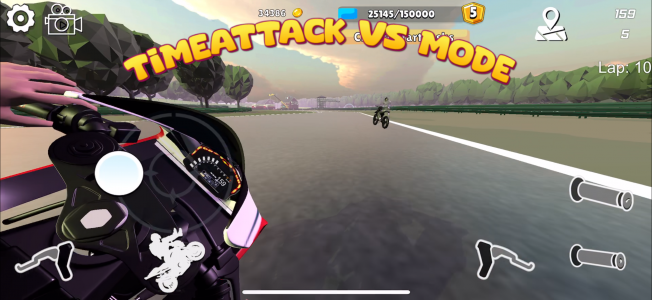 اسکرین شات بازی Wheelie King 7: Wheelie Racing 8