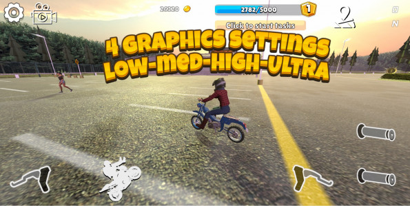 اسکرین شات بازی Wheelie King 7: Wheelie Racing 7