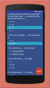 اسکرین شات 5 برنامه English Grammar