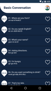 اسکرین شات 5 برنامه Learn English Listening Daily