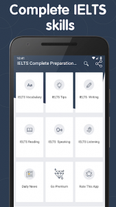 اسکرین شات برنامه IELTS Complete Preparation and Exam (Free English) 1