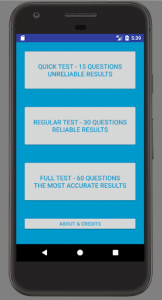 اسکرین شات برنامه IQ TEST FREE- WHAT IS YOUR WISDOM? 1