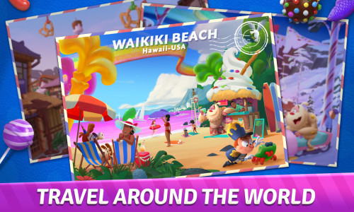 اسکرین شات 3 بازی Candy Crush Solitaire