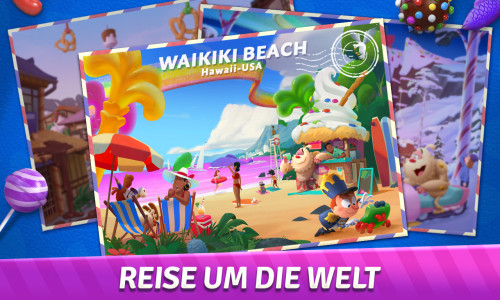 اسکرین شات 3 بازی Candy Crush Solitaire