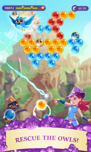 اسکرین شات بازی Bubble Witch 3 Saga 1